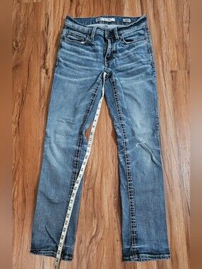 Classic Light Blue Men's BKE Asher Skinny Straight Jeans Size 30S